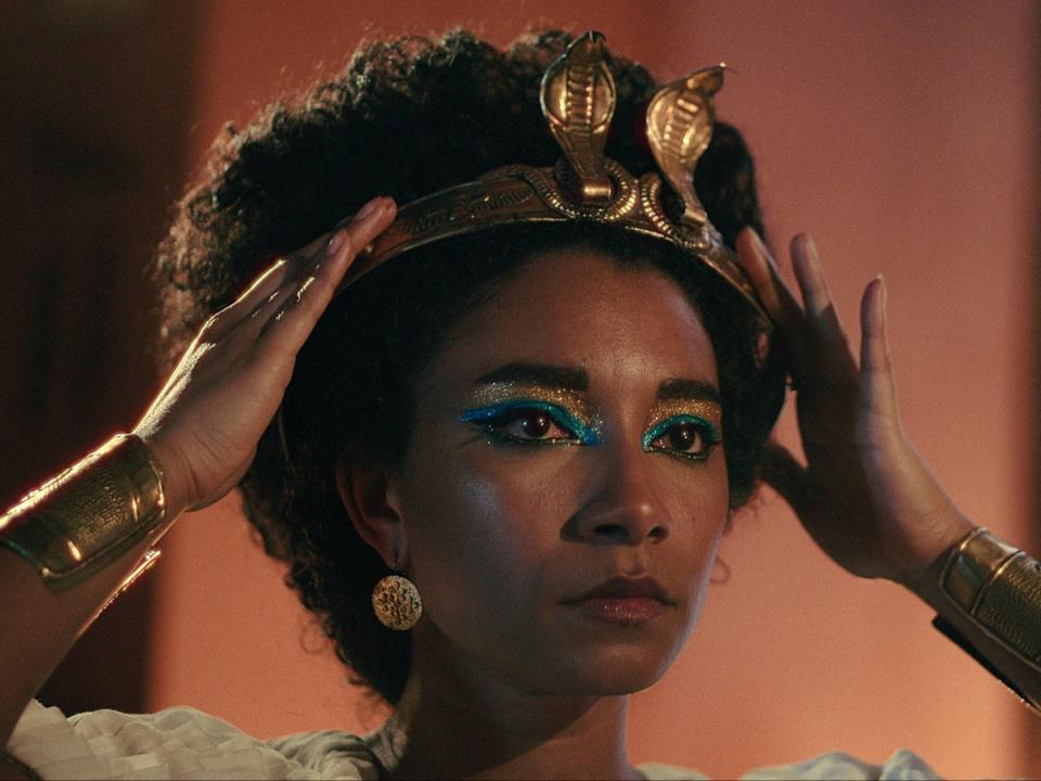 Adele James in ‘Queen Cleopatra’ (Netflix)