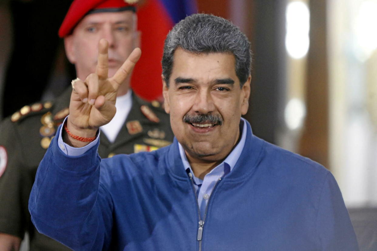 Nicolas Maduro, président de la République du Venezuela.  - Credit:PEDRO RANCES MATTEY / ANADOLU / Anadolu via AFP