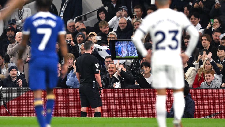 Chelsea's win over Tottenham involved a number of huge VAR decisions. - Glyn Kirk/AFP/Getty Images