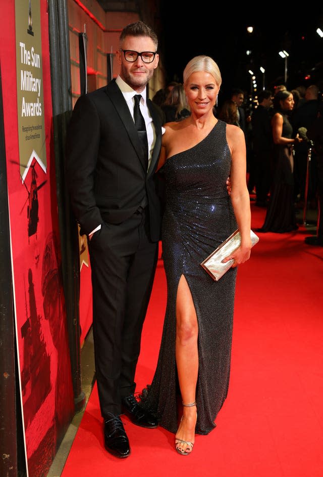 Eddie Boxshall and Denise van Outen 