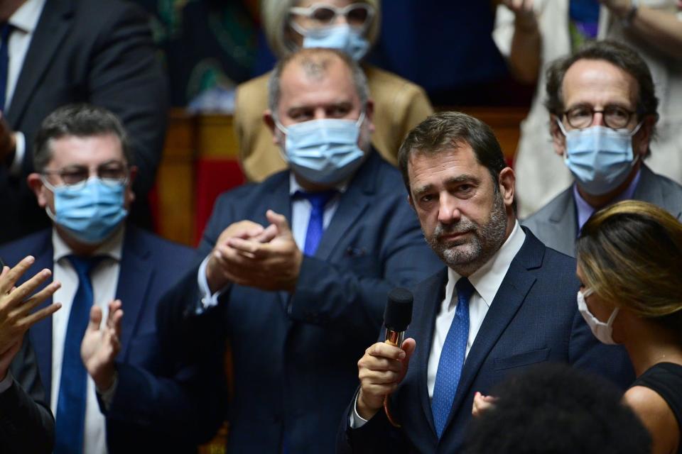 Le président du groupe LaREM, Christophe Castaner, le 15 septembre 2020 - AFP / Martin Bureau