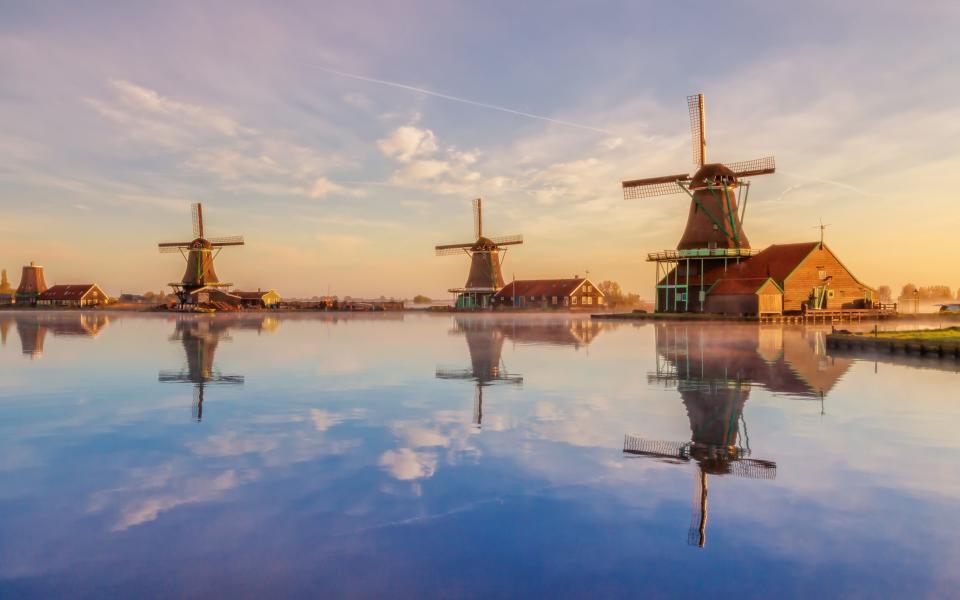 Zaanse Schans windmills