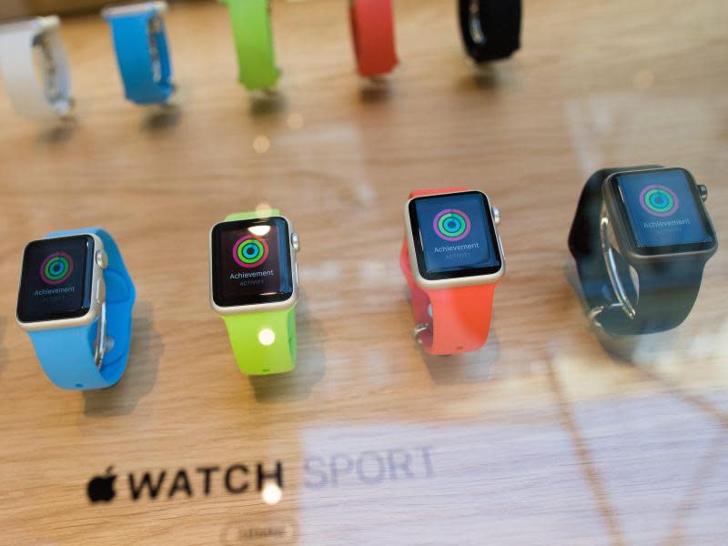 Die Apple Watch wird ausgeliefert: Es ist der erste Vorstoß der Kalifornier in eine neue Produktkategorie seit dem Start des iPad-Tablets im Frühjahr 2010. Foto: Andrew Cowie