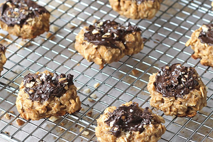 Salted peanut butter cookies