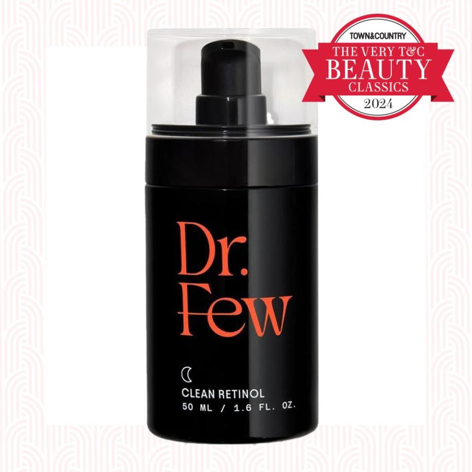 <p><a href="https://go.redirectingat.com?id=74968X1596630&url=https%3A%2F%2Fgoop.com%2Fdr-few-skincare-dr-few-clean-retinol%2Fone-size%2Fp%2F&sref=https%3A%2F%2Fwww.townandcountrymag.com%2Fstyle%2Fbeauty-products%2Fg60653636%2Fbeauty-awards-2024%2F" rel="nofollow noopener" target="_blank" data-ylk="slk:Shop Now;elm:context_link;itc:0;sec:content-canvas" class="link ">Shop Now</a></p><p>Clean Retinol</p><p>goop.com</p><p>$195.00</p>