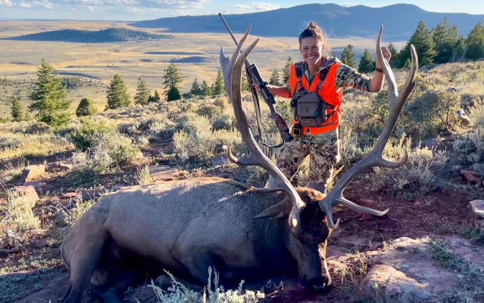 Executive editor Natalie Krebs took this elk with Federal Premium Terminal Ascent 200-grain .300 Win. Mag.