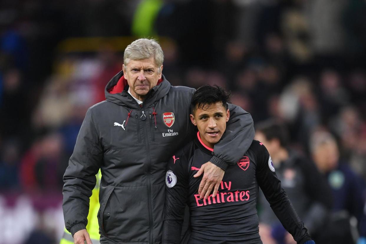 Alexis Sanchez pays tribute to ‘historical football legend’ Wenger: David Price/Arsenal FC via Getty Images