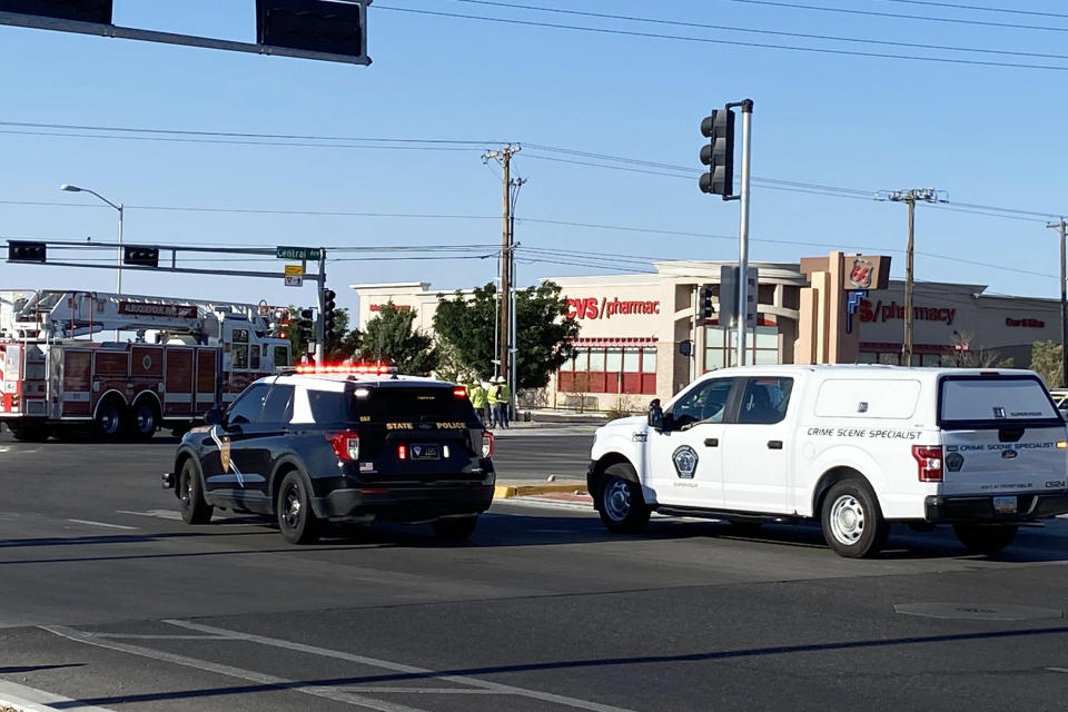 Four people were killed died and one was critically injured after a hot air balloon crashed in Albuquerque, N.M., on June 26, 2021. (Joy Wang / KOB4)