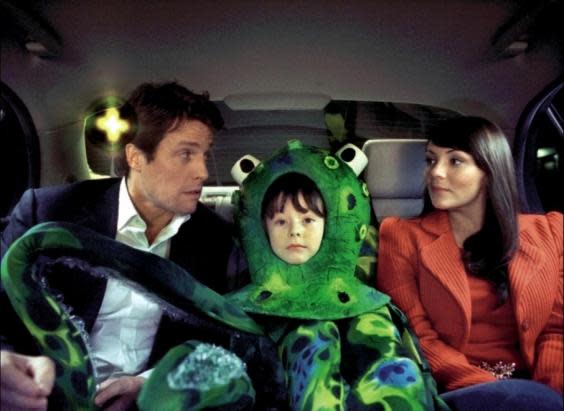 Hugh Grant, Billy Campbell and Martine McCutcheon in Love Actually (Universal Pictures)