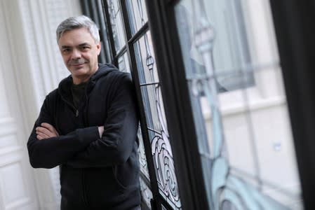 Argentine director Sebastian Borensztein, poses for a picture after an interview with Reuters in Buenos Aires