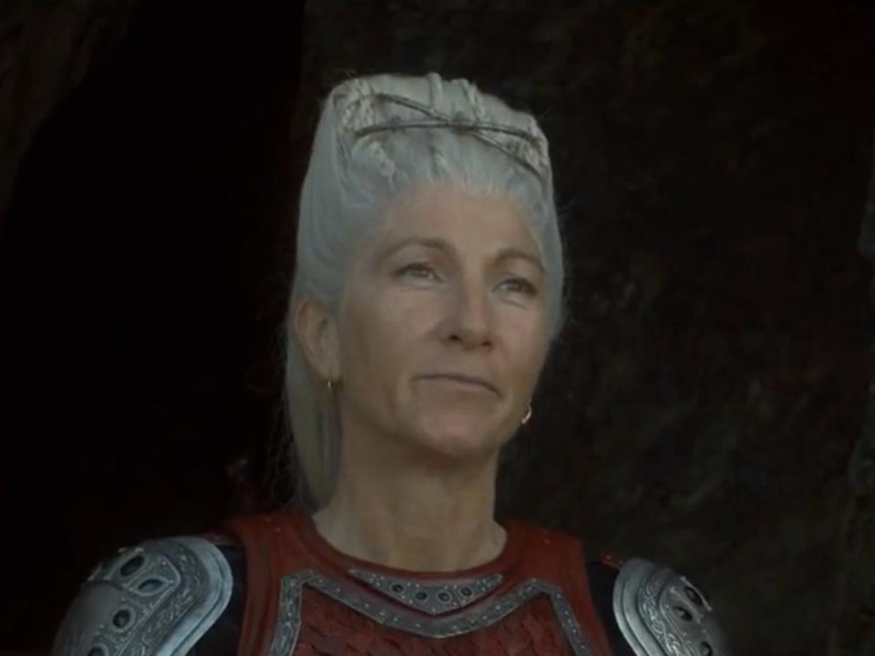 Rhaenys (Eve Best) in ‘House of the Dragon’ (HBO)