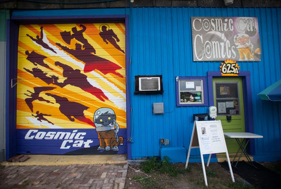 Cosmic Cat Comics in Railroad Square