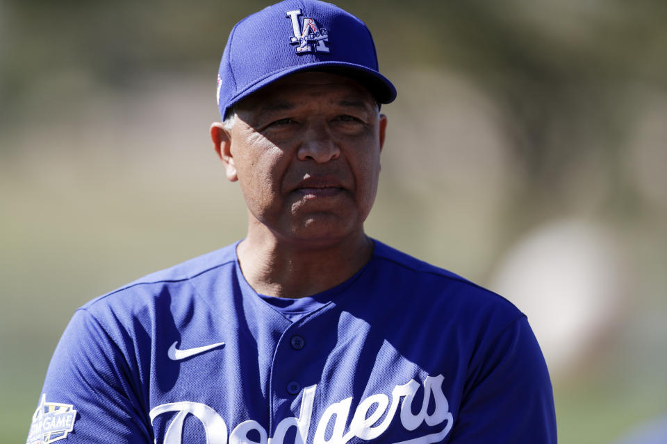 Dodgers manager Dave Roberts says United States must listen and engage in meaningful conversation before real change can occur. (AP Photo/Gregory Bull)