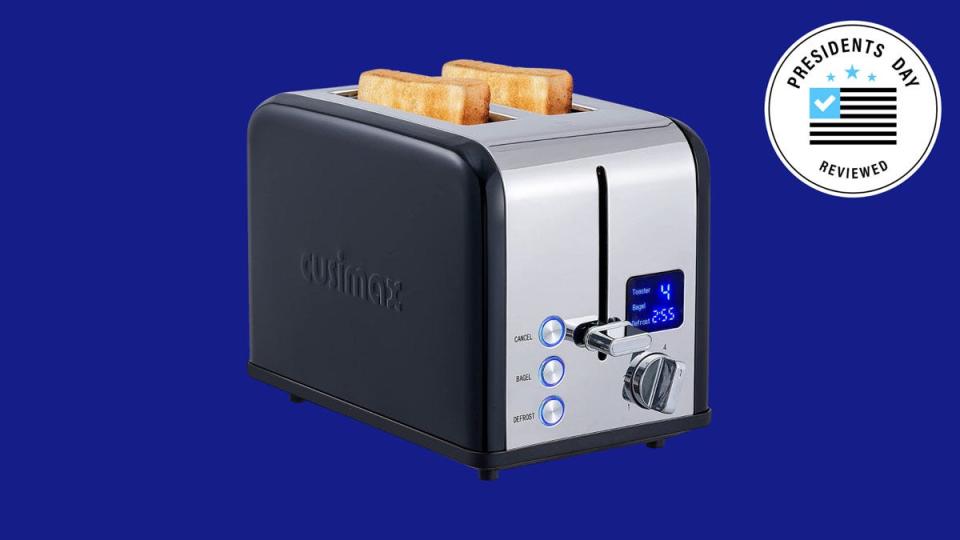 This stylish toaster is one of many great kitchen deals on sale at Amazon ahead of Presidents Day.