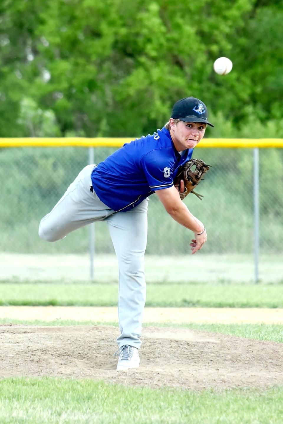 Collins-Maxwell's Cooper Wierson has the potential for a big sophomore season on the baseball field in 2024. Wierson is the Spartans' ace pitcher and a talented all-around player.
