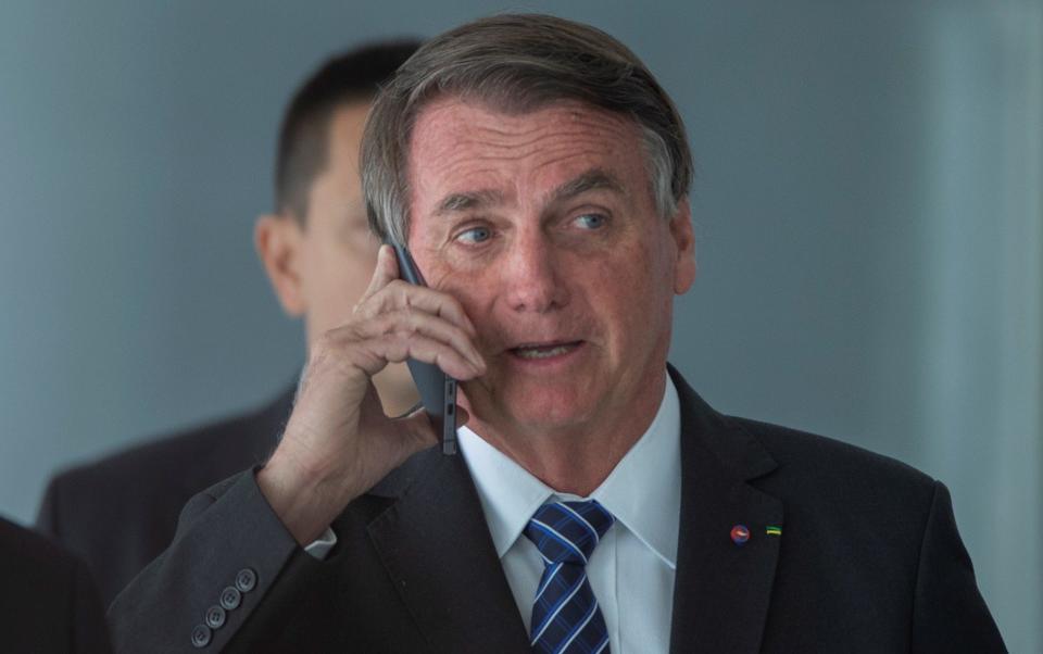 Jair Bolsonaro has declined the vaccine and refused to wear a mask in public - EPA