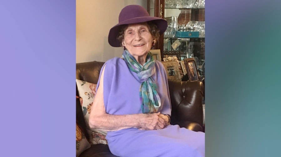 Meet “the lady in the hat,” otherwise known as Alfreda Schmidt.