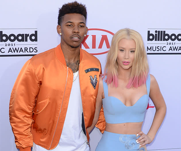 iggy azalea photoshoot nick young