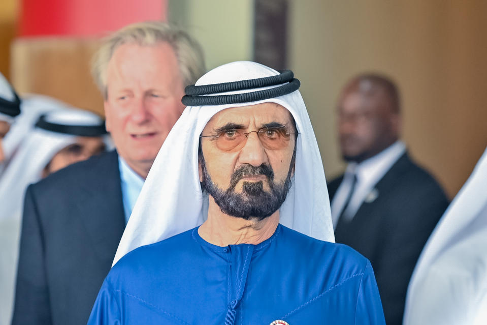 Le cheikh Mohammed bin Rashid Al Maktoum (Dubaï (Crédit : Getty Images)