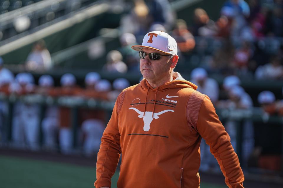 "I don't think you can determine who we are after one week," Texas baseball coach David Pierce said this week. "I think it's going to be something that plays in time. My goal is to be good early, to be great late."