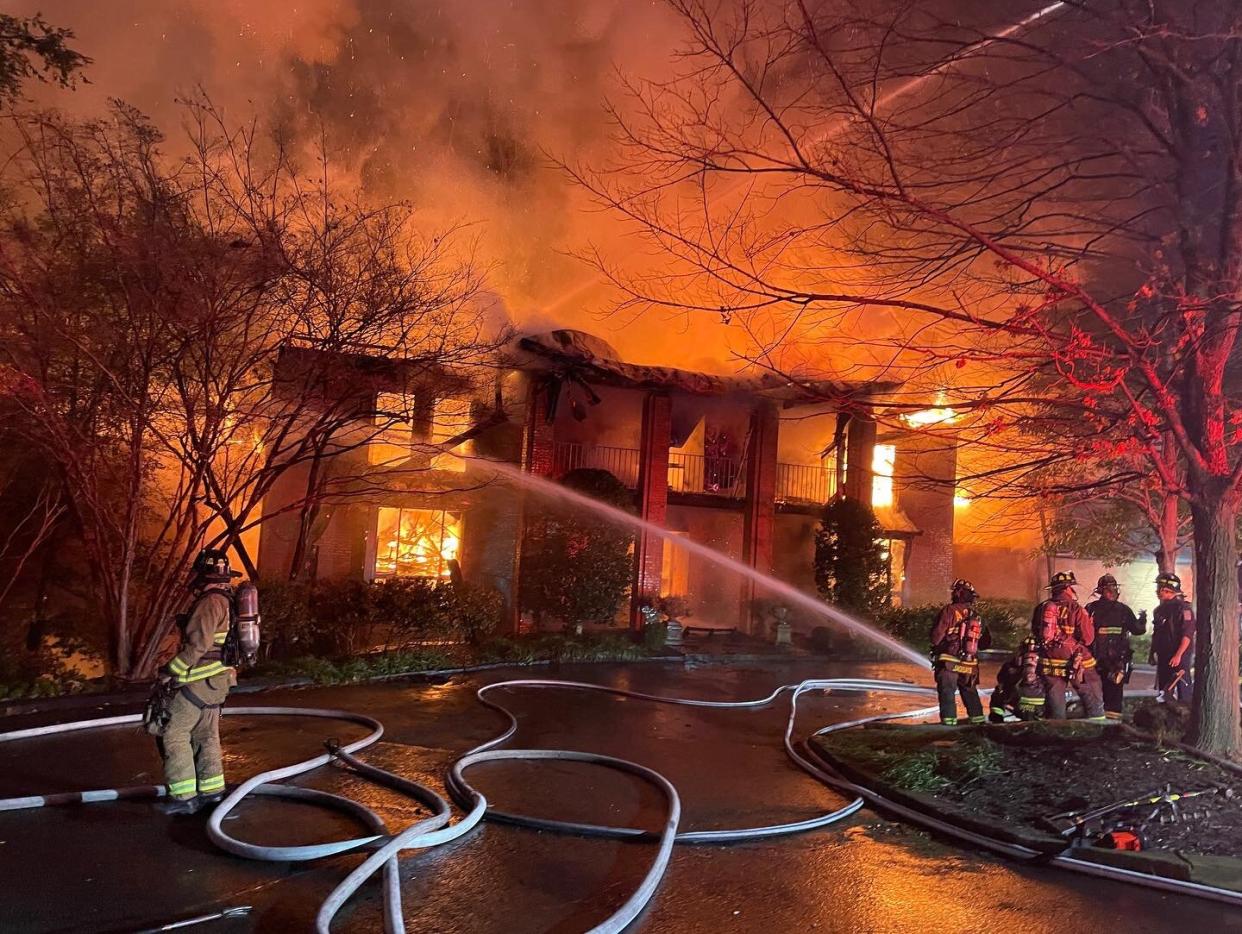 Former Virginia Governor’s Mansion Engulfed in Flames