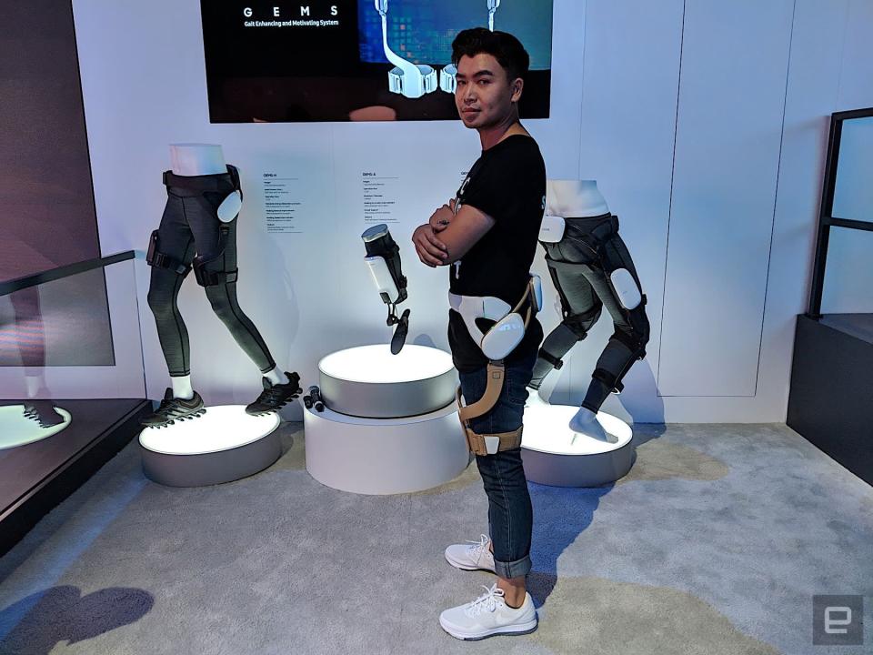 Samsung GEMS exoskeleton