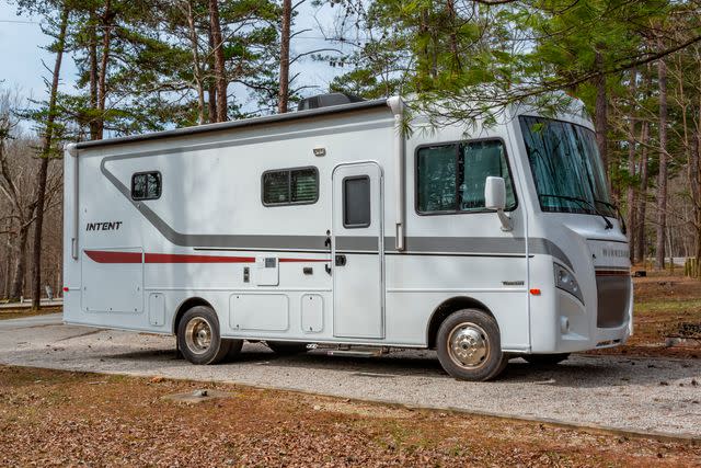 <p>Jim Lane/Education Images/Universal Images Group via Getty</p> Stock photo of RV in Kentucky.