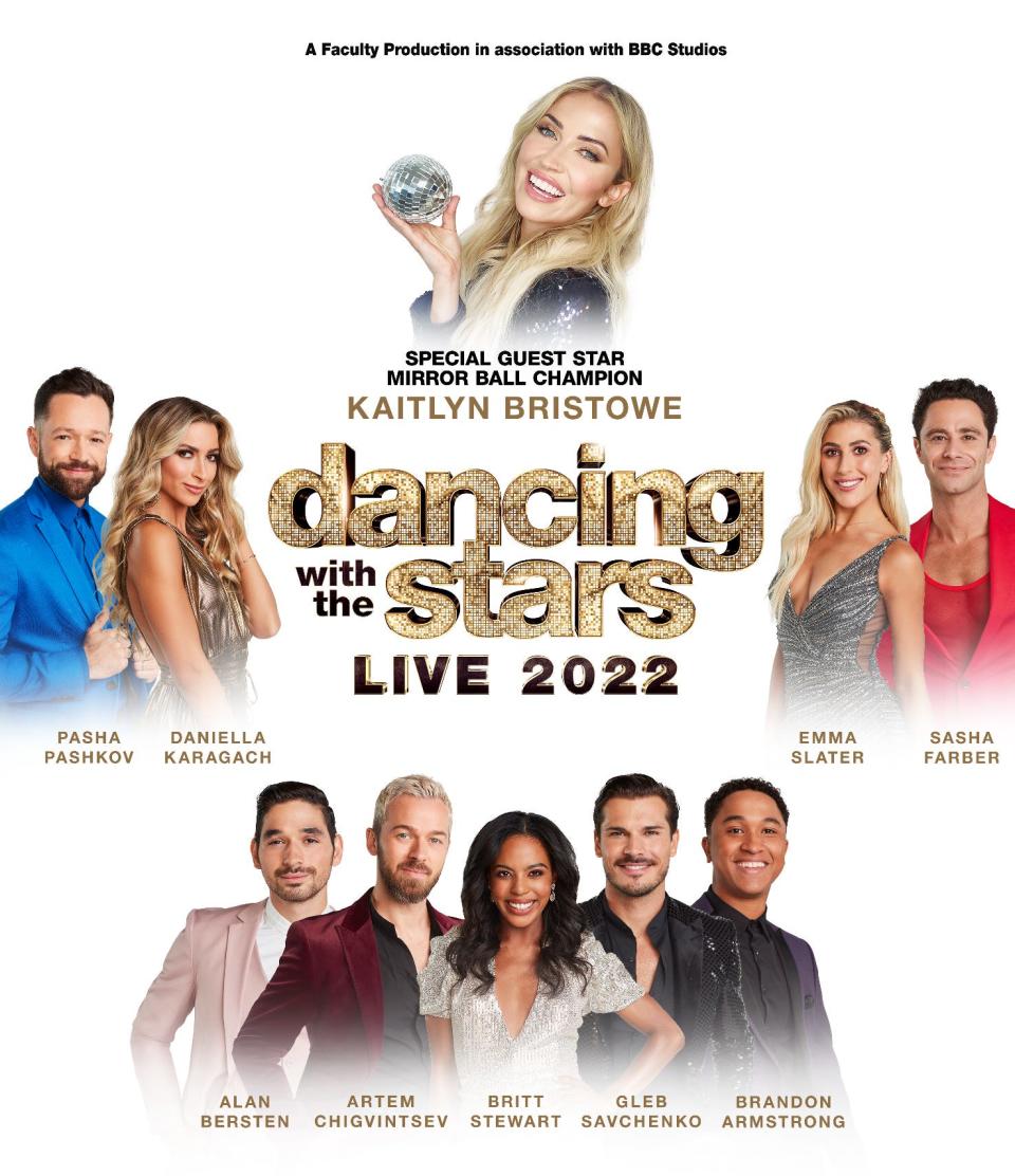 Kaitlyn Bristowe, 2020 Mirror Ball Champion, will be the special guest star with the Dancing With the Stars Live 2022 tour Jan. 25 at the Akron Civic Theatre.