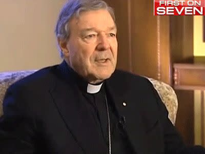 <p>Pell takes a swipe at the Pope</p>
