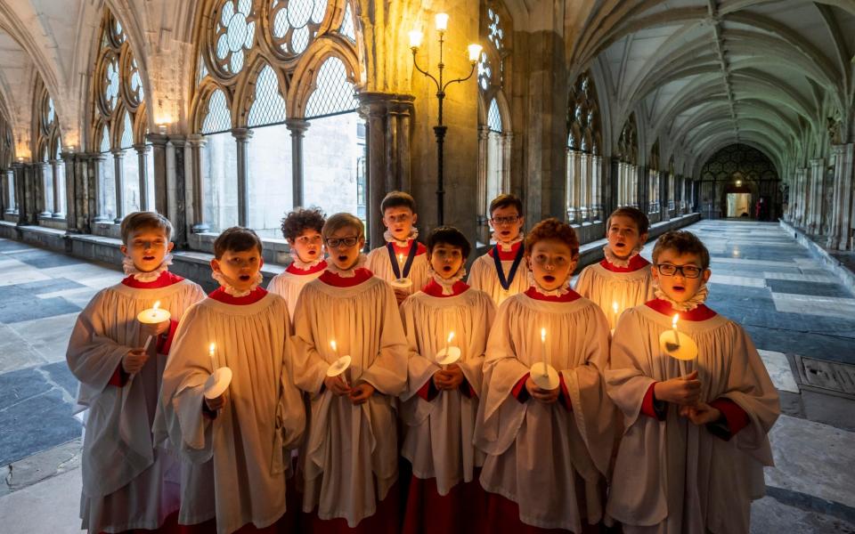 The choir at the time of the late Queen’s funeral included very new choristers as it was early in the new school year - Paul Grover