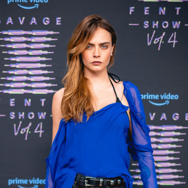 Cara Delevingne celebrates first sober Glastonbury