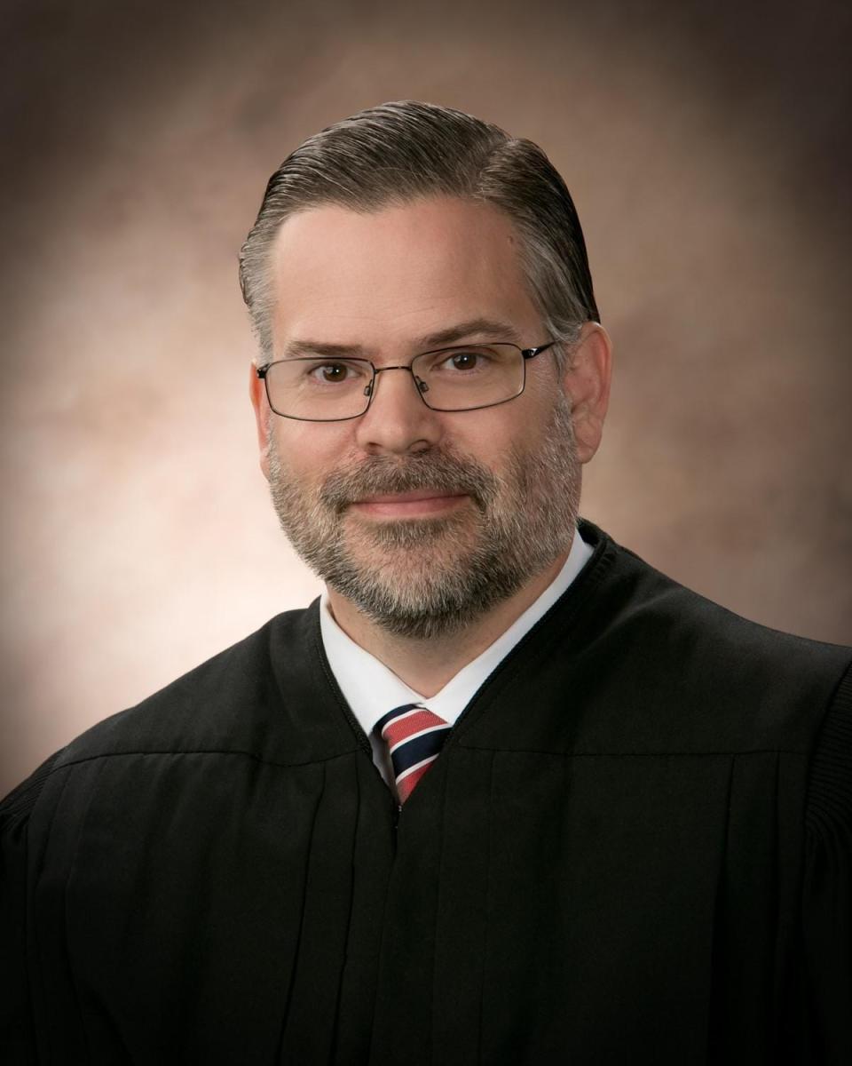 Justice Caleb Stegall wrote the Kansas Supreme Court's 4-3 majority opinion that partisan gerrymandering is constitutional in Kansas.