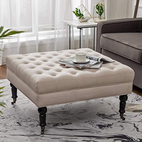 Tufted Ottoman Coffee Table