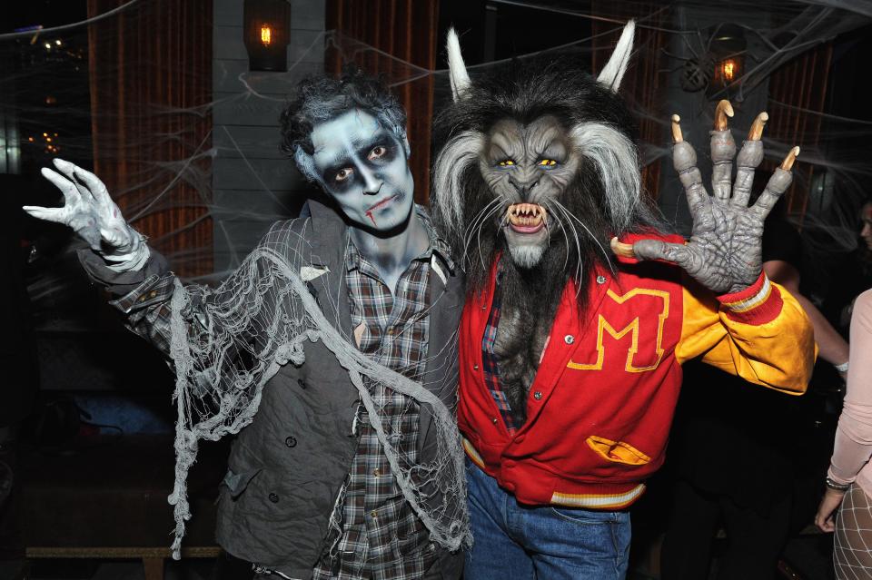 Heidi Klum as Michael Jackson werewolf