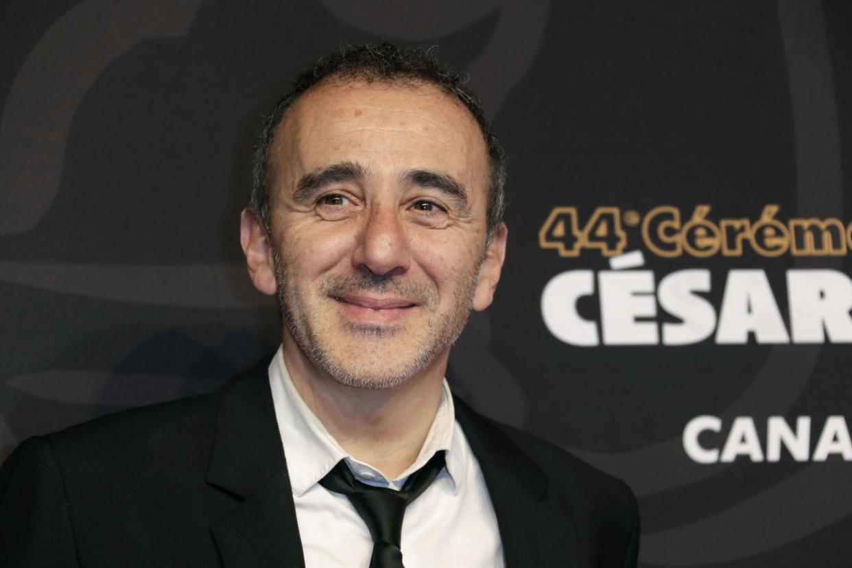 French actor Elie Semoun poses upon arrival at the 44th edition of the Cesar Film Awards ceremony at the Salle Pleyel in Paris on February 22, 2019. (Photo by Thomas SAMSON / AFP)        (Photo credit should read THOMAS SAMSON/AFP/Getty Images)