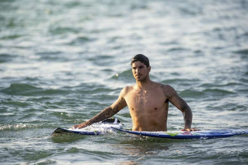 2021日本東京奧運：巴西衝浪選手梅迪納（Gabriel Medina）（AP）