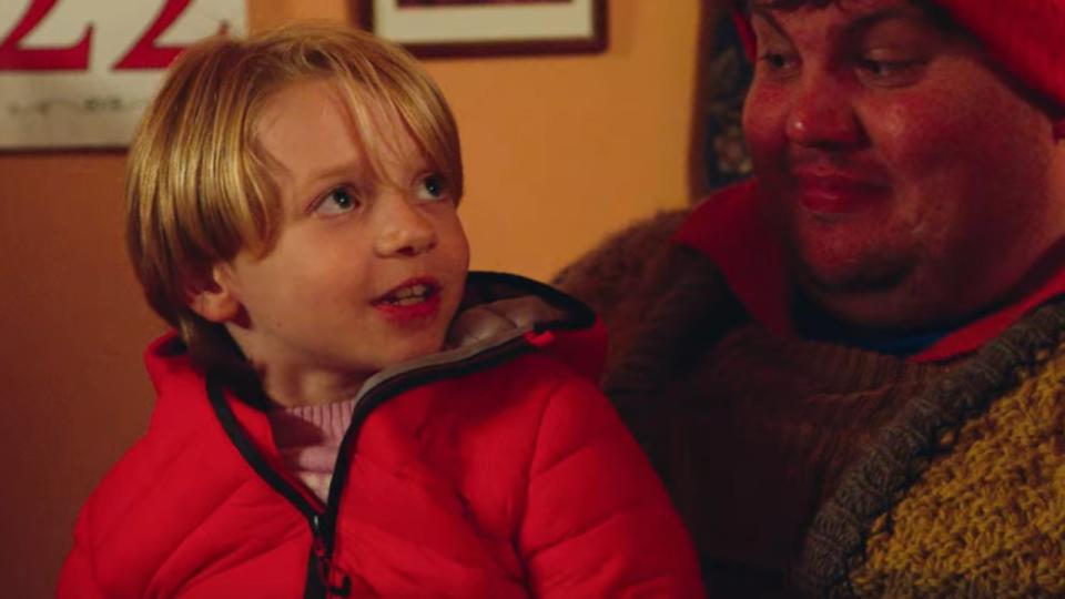 Dexter Sol Ansell in Christmas on Mistletoe Farm.