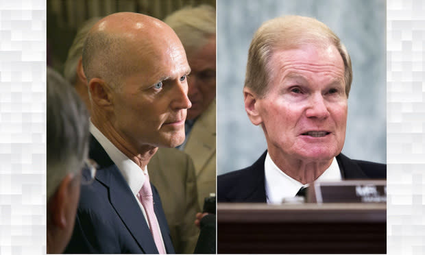 Gov. Rick Scott and U.S. Sen. Bill Nelson