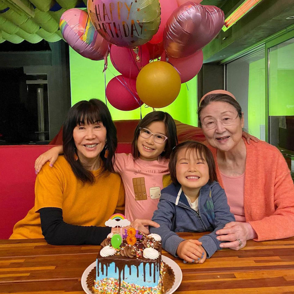 <p>Lisa Ling's daughter <a href="https://people.com/parents/lisa-ling-welcomes-daughter-jett/" rel="nofollow noopener" target="_blank" data-ylk="slk:Jett;elm:context_link;itc:0;sec:content-canvas" class="link ">Jett</a> turned 8 on March 8.</p>