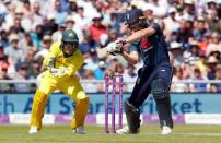Cricket - England v Australia - Fifth One Day International - Emirates Old Trafford, Manchester, Britain - June 24, 2018 England's Jos Buttler in action Action Images via Reuters/Craig Brough