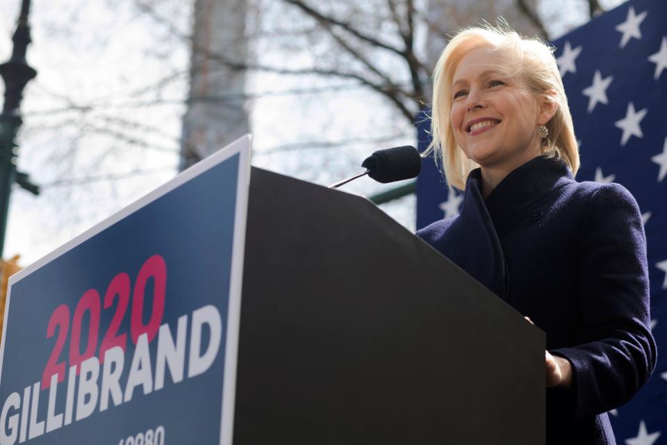 Sen. Kirsten Gillibrand, D-N.Y., has been a fierce advocate of paid family medical leave for more than six years, and has made it a priority of her presidential campaign.