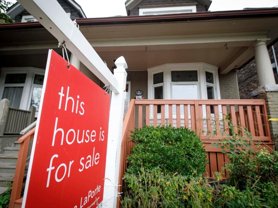 April 2023 statistics from the Canadian Real Estate Association show that Nova Scotia home sales and prices have decreased year-over-year.  (Evan Mitsui/CBC - image credit)