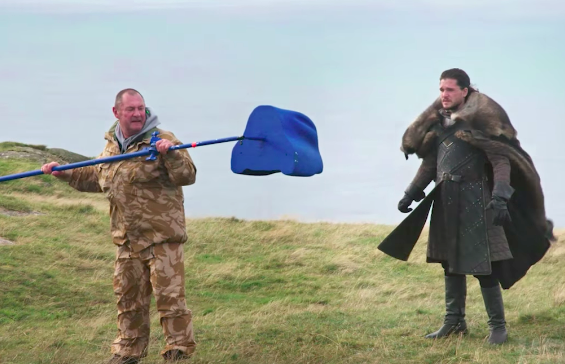 Try not to laugh at this behind-the-scenes video of Jon meeting Drogon on “Game of Thrones”