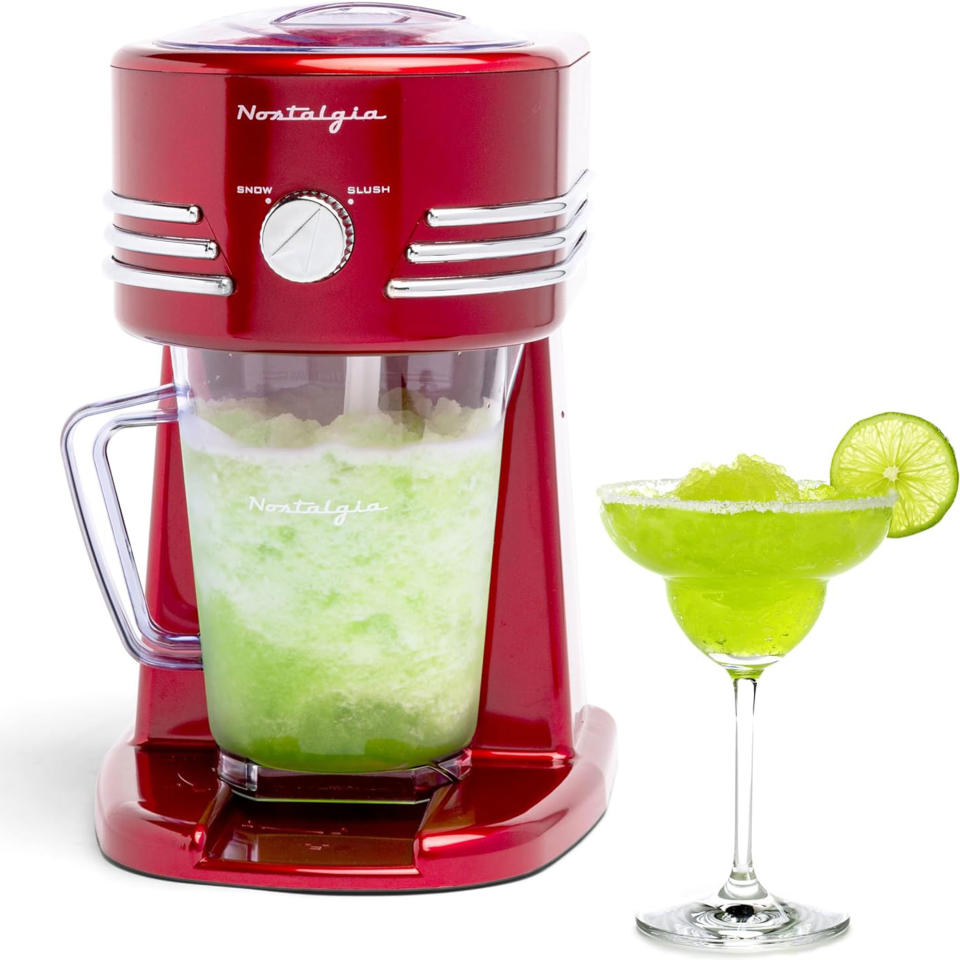 Red frozen drinks maker