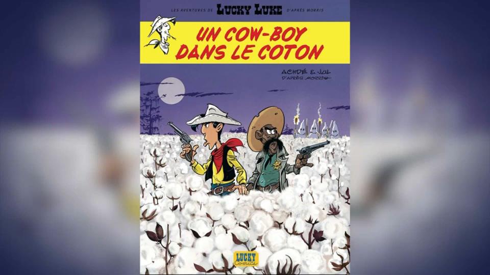 La couverture du prochain album de Lucky Luke - Éditions Dargaud