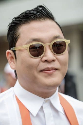 South Korean rapper Psy, pictured in October at the Korean Grand Prix, has gone from strength to strength -- gaining the ultimate accolade this week by performing a mash-up of Gangnam Style with Madonna during her concert in New York