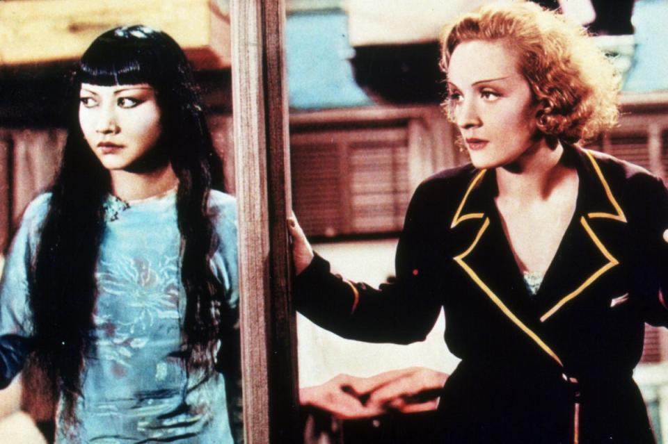 The stuff of legend: Wong and Marlene Dietrich in ‘Shanghai Express’ (Shutterstock)