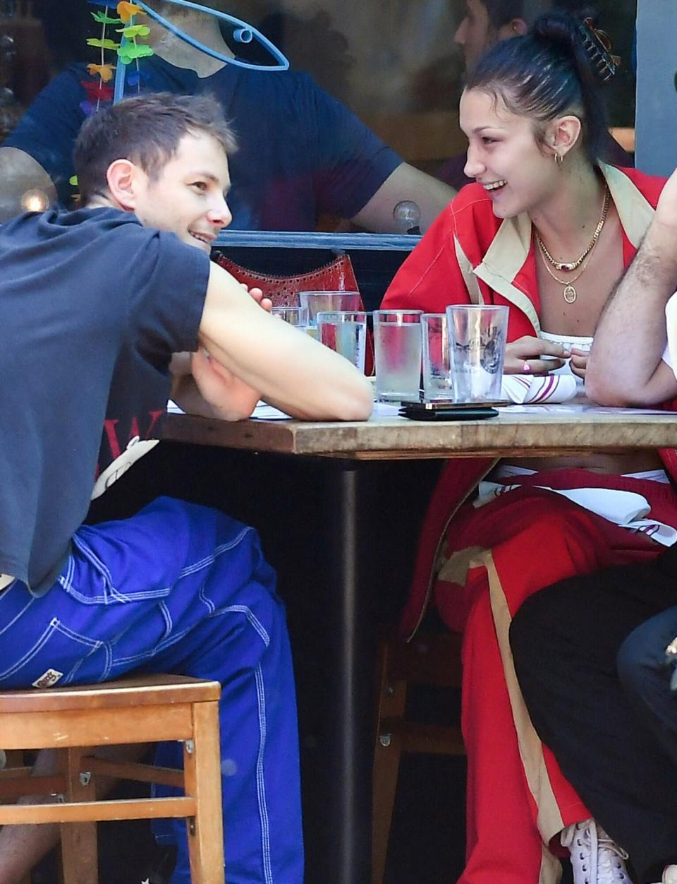 Bella Hadid Seen Having Lunch With Rumored Boyfriend Marc Kalman