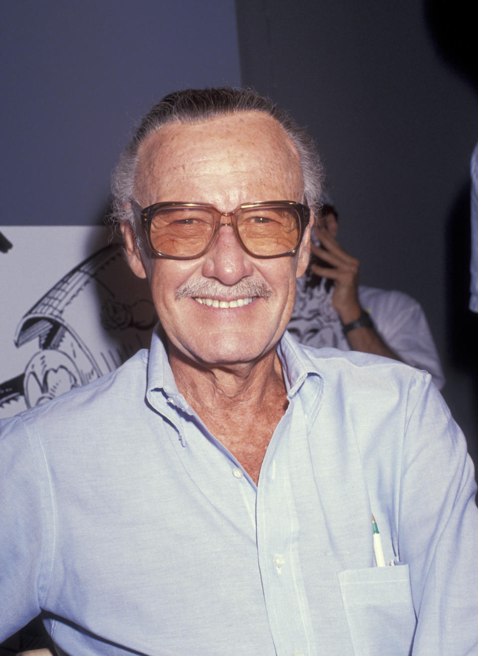 Comic book mogul Stan Lee attending 'Comic Book Greats' on Sept. 20, 1991, at Excelsior Productions in Los Angeles.