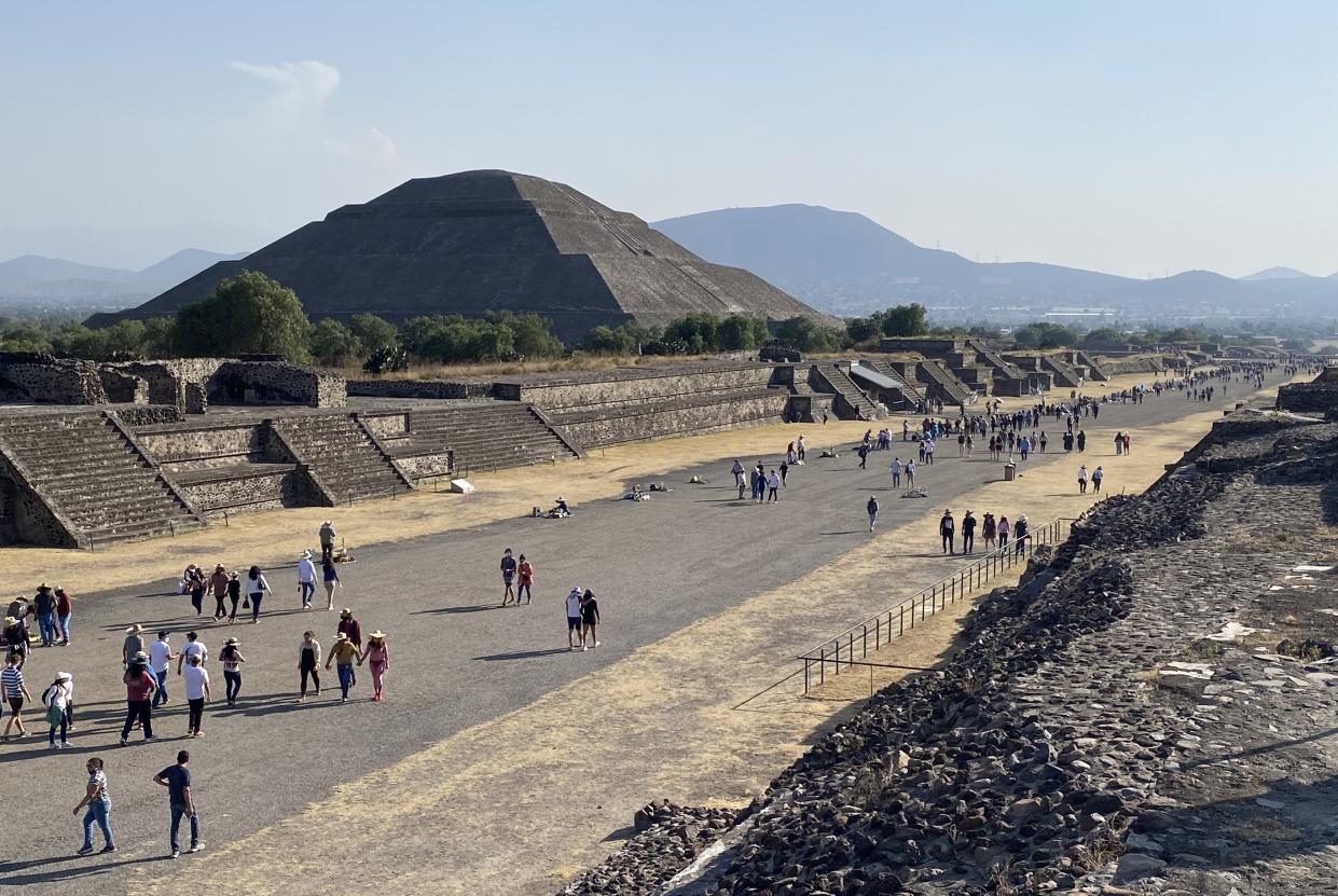 Teotihuacan near Mexico City.